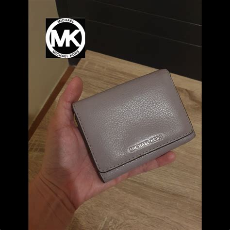 michael kors leather wallet womens|michael kors bifold wallet women's.